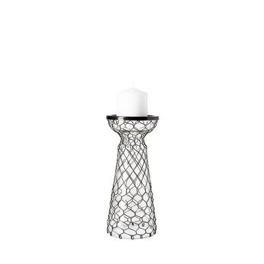 Shandra Candle Holder 11.25 Inch Tall and 5 Inch Wide By Mercana - 68156