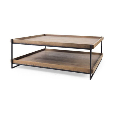 Trey Coffee Table 17 Inch Tall and 46 Inch Wide By Mercana - 68218