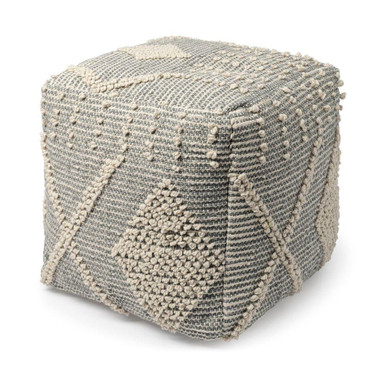 Brinket Pouf 17.72 Inch Tall and 17.72 Inch Wide By Mercana - 68387