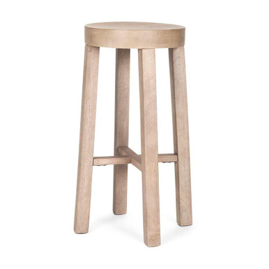 Brahma Bar/Counter Stool 30 Inch Tall and 14.5 Inch Wide By Mercana - 68211
