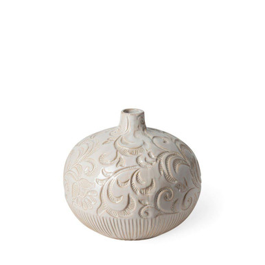 Jadiza Vase 8.27 Inch Tall and 9.84 Inch Wide By Mercana - 68619