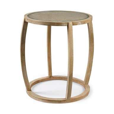 Hubbard Accent Table 26.18 Inch Tall and 22.05 Inch Wide By Mercana - 68502