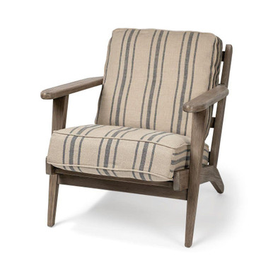 Olympus III Accent Chair 32 Inch Tall and 31 Inch Wide By Mercana - 68186