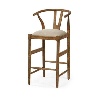 Trixie Bar/Counter Stool 43.25 Inch Tall and 24 Inch Wide By Mercana - 68499