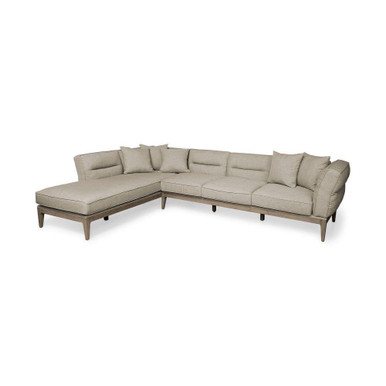 Denali Left Four Seater Sectional 30.25 Inch Tall X 86 Inch Wide By Mercana - 68183-AB