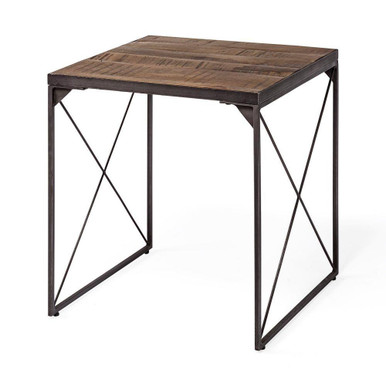 Trestman End/Side Table 22.5 Inch Tall and 24 Inch Wide By Mercana - 68471