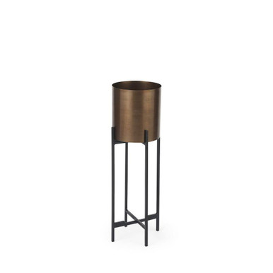 Sowerberry Plant Stand 24.02 Inch Tall and 8.66 Inch Wide By Mercana - 68829