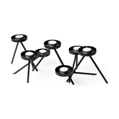 Meira Candle Holder 6.69 Inch Tall and 9.06 Inch Wide By Mercana - 68942