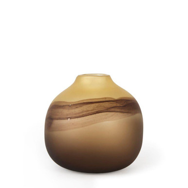 Pyla Vase 8.3 Inch Tall and 8.7 Inch Wide By Mercana - 69038