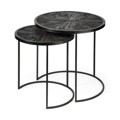 Chakra Accent Table 19.69 Inch Tall and 19.69 Inch Wide By Mercana - 68987