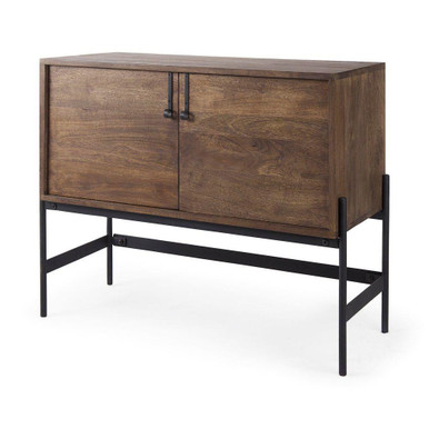 Glenn Accent Cabinet 30 Inch Tall and 16 Inch Wide By Mercana - 69194