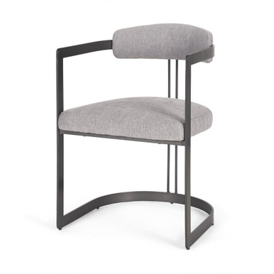 Hollyfield Dining Armchair 29.53 Inch Tall and 21.5 Inch Wide By Mercana - 69454