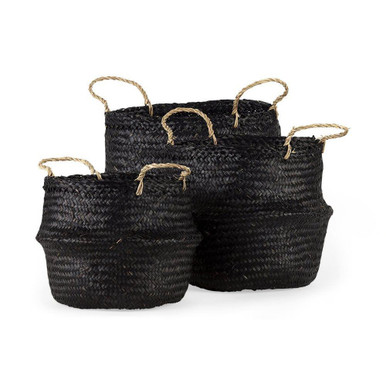 Ella Basket 15.75 Inch Tall and 13.78 Inch Wide By Mercana - 69581
