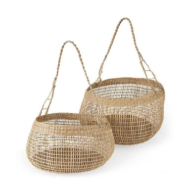 Nova Basket 23.62 Inch Tall and 9.45 Inch Wide By Mercana - 69592