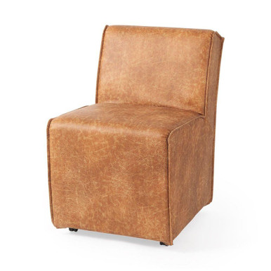 Damon Dining Chair 31.3 Inch Tall and 27.17 Inch Wide By Mercana - 69614