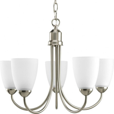 Gather 5 Light Medium Chandelier by Progress P4441