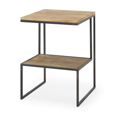 Ronin Accent Table 21.06 Inch Tall and 16.14 Inch Wide By Mercana - 70092