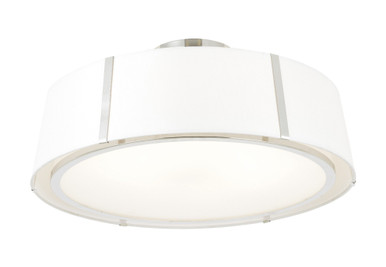 Fulton 6 Light 24 Inch Wide Flush Mount by Crystorama - FUL-907_CEILING