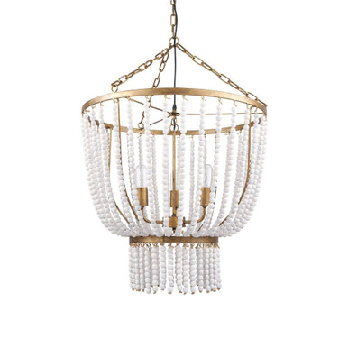 Rhone 3 Light Chandelier 88.58 Inch Tall and 26.38 Inch Wide By Mercana - 70368