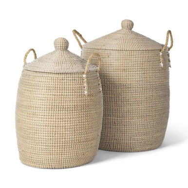 Kairi Basket 29.92 Inch Tall and 20.87 Inch Wide By Mercana - 70225