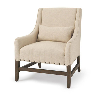 Kensington Accent Chair 35.75 Inch Tall and 29.5 Inch Wide By Mercana - 70243