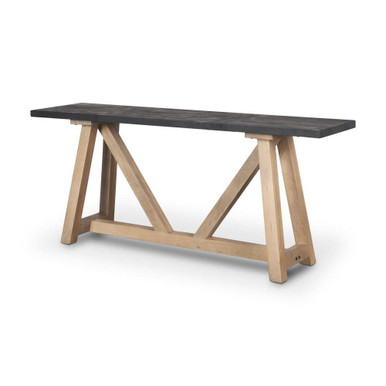 Rialto Console Table 30 Inch Tall and 18 Inch Wide By Mercana - 70556