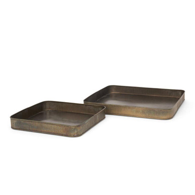 Varun Tray 1.77 Inch Tall and 15.35 Inch Wide By Mercana - 70516