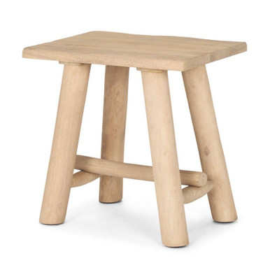 Sekou Stool 18 Inch Tall and 14 Inch Wide By Mercana - 70782
