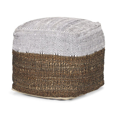 Samiya Pouf 16 Inch Tall and 16 Inch Wide By Mercana - 70760