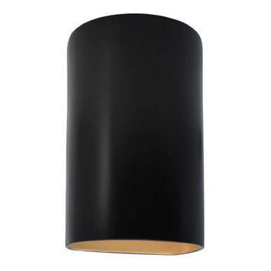 Ambiance 1 Light Outdoor Wall Mount 12.5 Inch Tall by Justice Design - CER-5265W