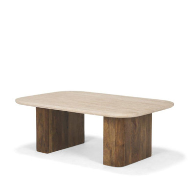 Symona Coffee Table 15 Inch Tall and 30 Inch Wide By Mercana - 70880-AB