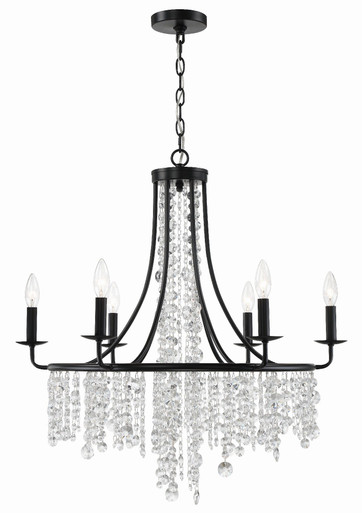 Gabrielle 6 Light Large Chandelier by Crystorama - GAB-B7306