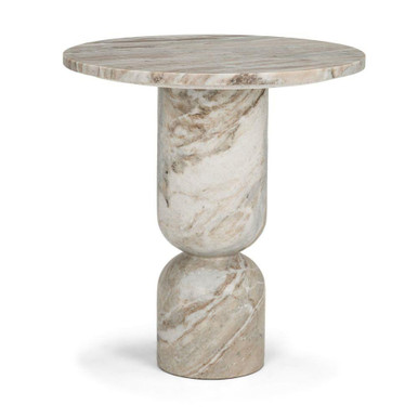 Nylah Accent Table 23.75 Inch Tall and 22 Inch Wide By Mercana - 71181-AB