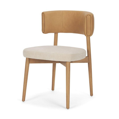 Motley Curve Dining Chair 33 Inch Tall and 22.25 Inch Wide By Mercana - 71261