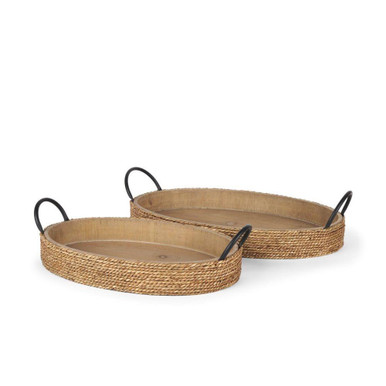 Wheaton Tray 4.75 Inch Tall and 12.25 Inch Wide By Mercana - 71046
