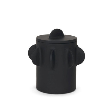 Deacon Decorative Canister 8.5 Inch Tall and 8 Inch Wide By Mercana - 71160