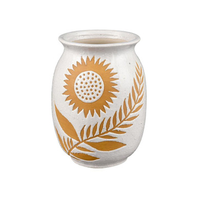 Annie Medium Vase 8.5 Inch Tall and 6.75 Inch Wide by Atlas - AC11040-01