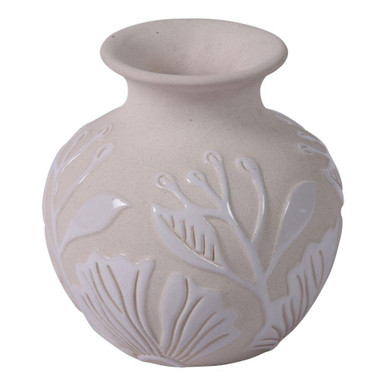 Charlotte Vase 7 Inch Tall and 6.75 Inch Wide by Atlas - AC11172-01