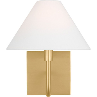 Eldon 1 Light Wall Sconce by Visual Comfort Studio - DJW1081SB