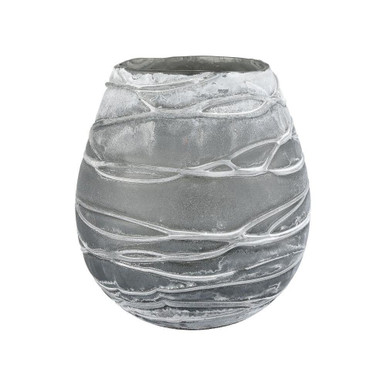 Raya Vase 9.5 Inch Tall and 8.75 Inch Wide by Atlas - AC11551-01