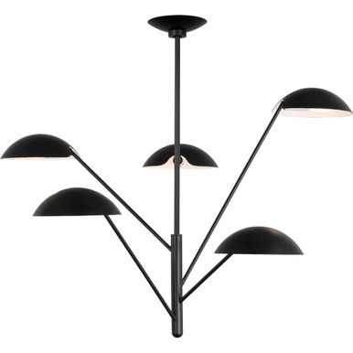 Nevel 5 Light Oversized Chandelier by Visual Comfort Studio - EC1285AI