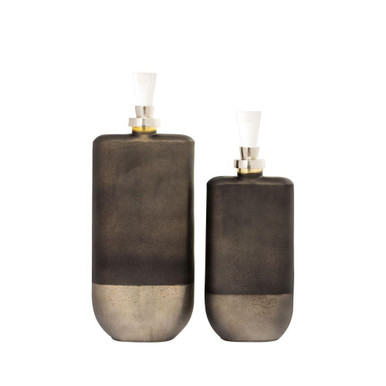 Mara Bottle (Set of 2) 20 Inch Tall and 8 Inch Wide by Atlas - AC11460-01S