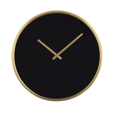 Onyx Wall Clock 16 Inch Tall and 16 Inch Wide by Atlas - CK11009-01