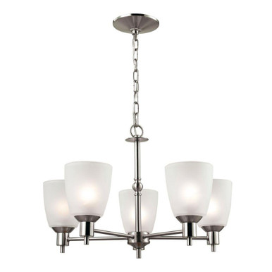 Jackson 5 Light Chandelier 14 Inch Tall and 22 Inch Wide by Atlas - CL11207-NK