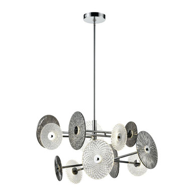 Dream Catcher 5W LED Chandelier 25 Inch Tall and 37 Inch Wide by Atlas - CL11157-CH