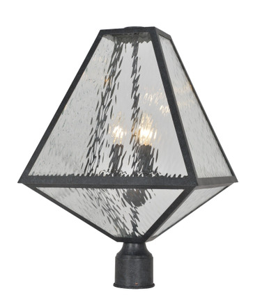 Glacier Three Light Outdoor Post Lantern 14 x 21 Inches by Crystorama - GLA-9709