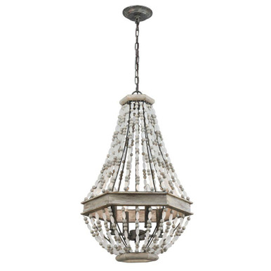 Summerton 4 Light Chandelier 27 Inch Tall and 18 Inch Wide by Atlas - CL11354-GY