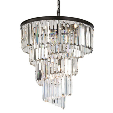 Palacial 9 Light Chandelier 31 Inch Tall and 26 Inch Wide by Atlas - CL11285-BZ