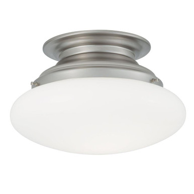Clayton 2 Light Flush Mount 7 Inch Tall and 12 Inch Wide by Atlas - CL11436-NK