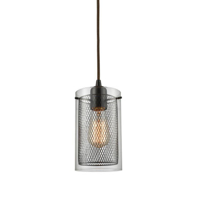 Brant 1 Light Mini Pendant 10 Inch Tall and 5 Inch Wide by Atlas - CL11546-BZ
